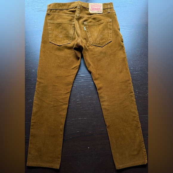 Levi’s 502 Brown Corduroy Pants 28 x 30 Men’s Jeans - Picture 2 of 3
